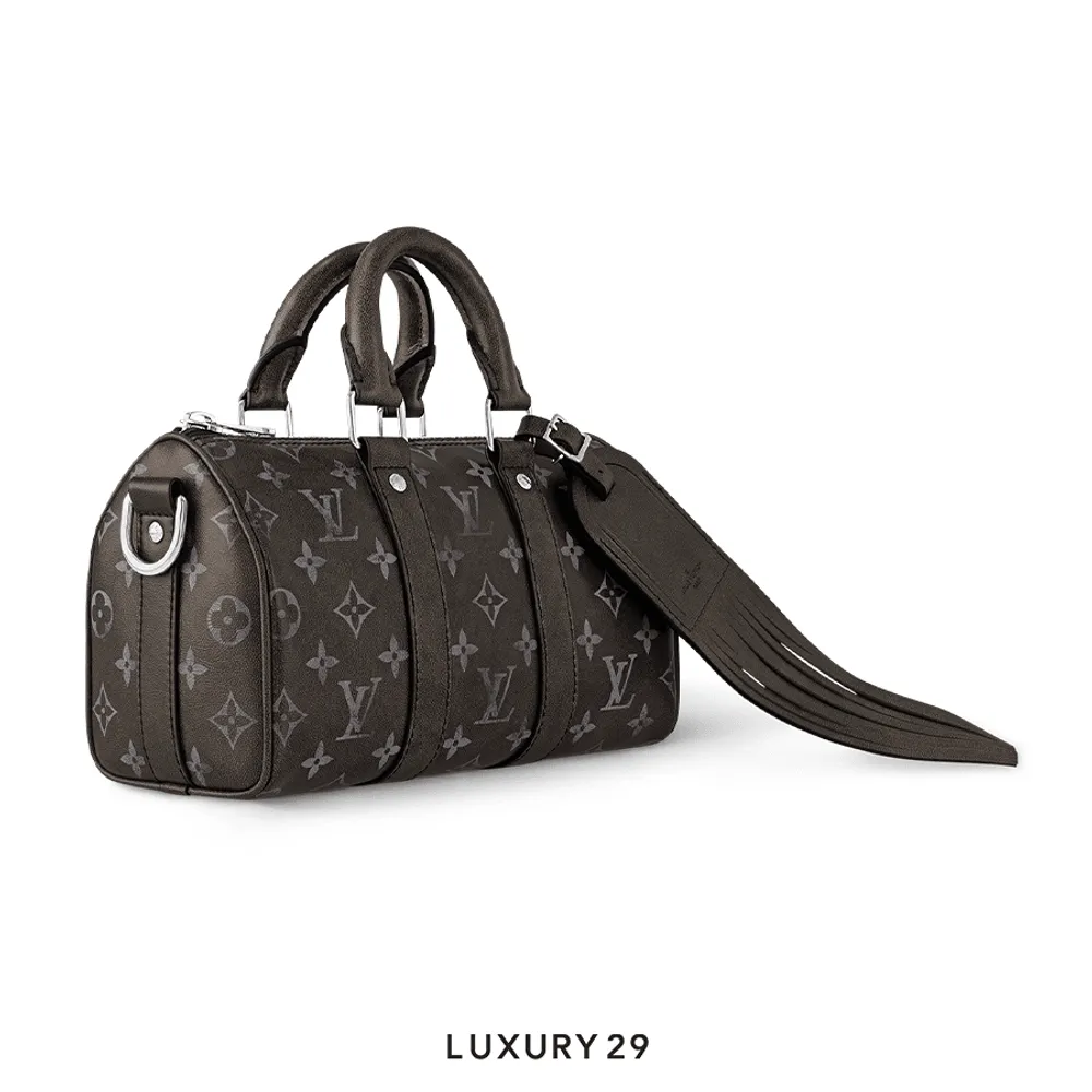 Louis Vuitton LV Keepall Bandouliere 25 Black(Mini, Black)