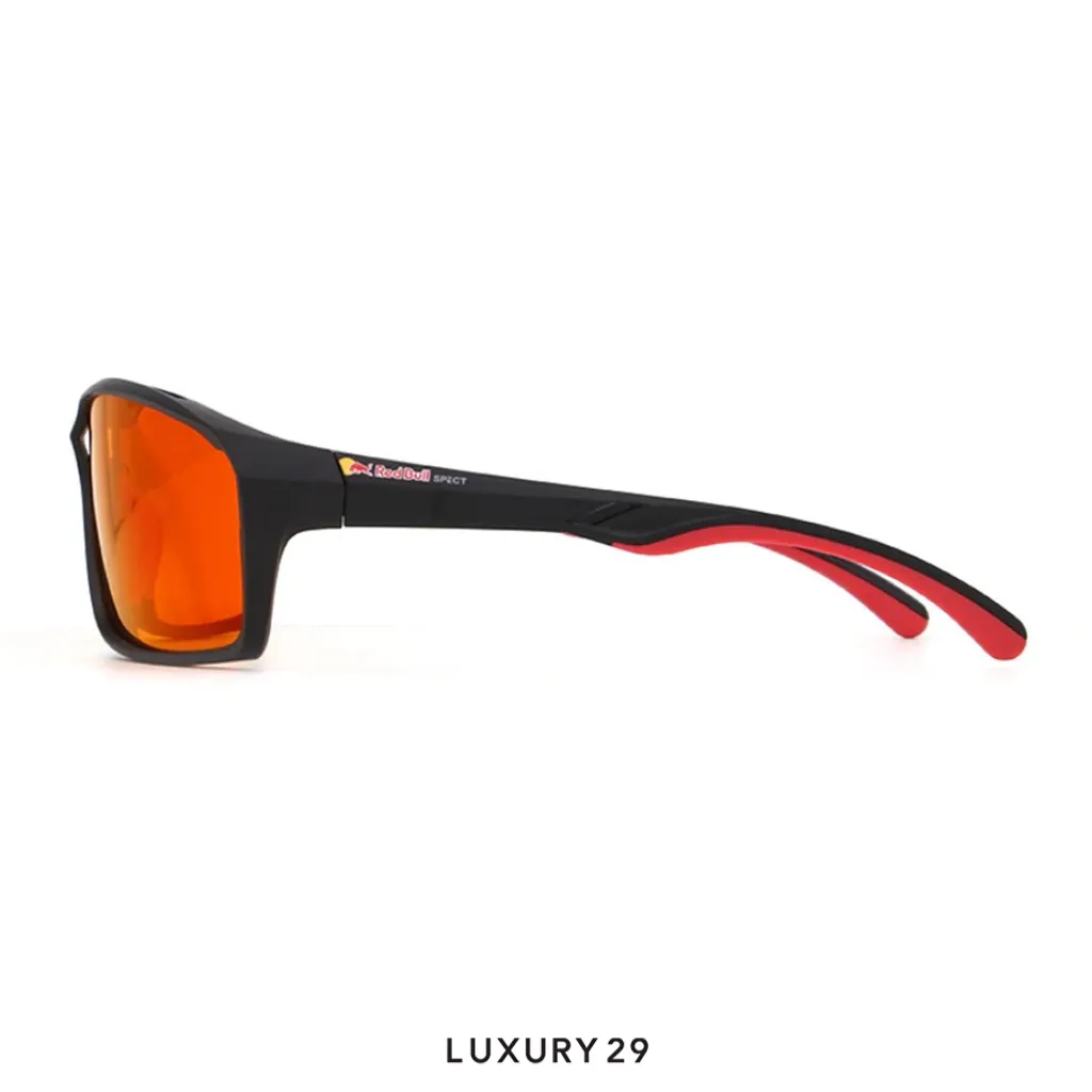 Red Bull Spect Sunglasses Drill-04 orange with red mirror(Free Size, Orange)