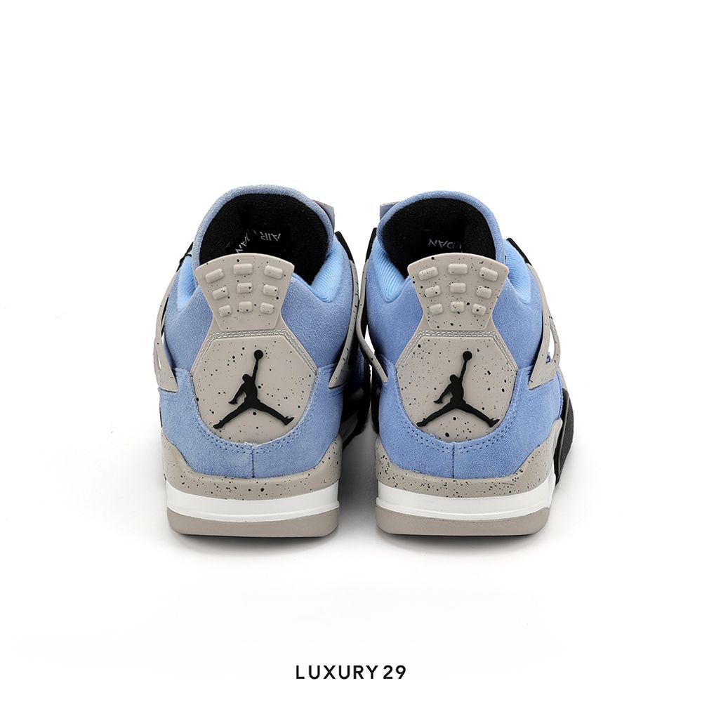 Nike Jordan 4 Retro University Blue(41, Blue)