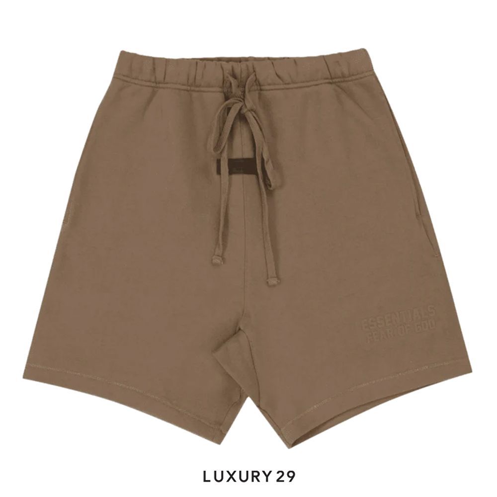 Essentials Fear Of God Sweatshorts Wood(S, Brown)