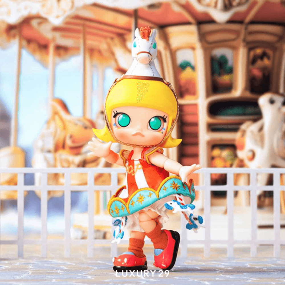 POP MART MOLLY Carousel Action Figure(Medium, Multicolour)