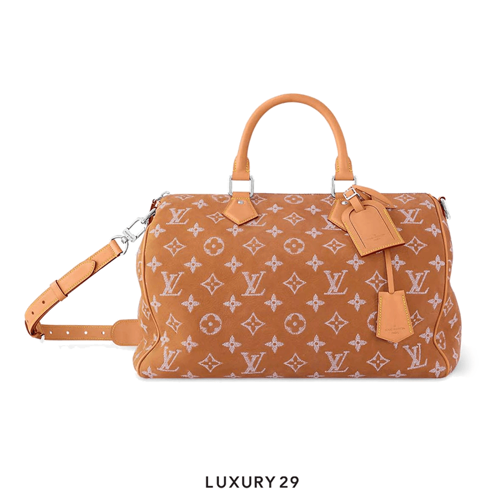 Louis Vuitton LV Speedy P9 Bandouliere 40(Maxi, Brown)