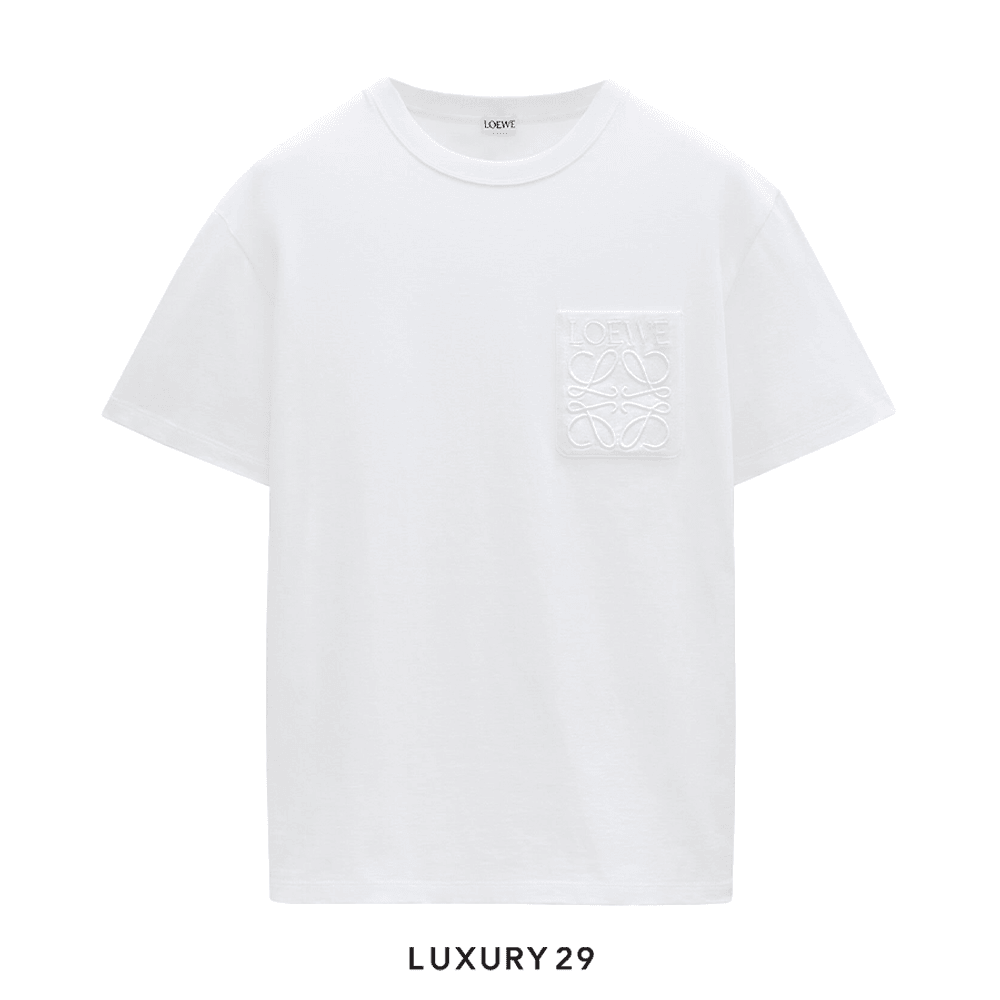 送料無料商品 |  公式 オンライン T-shirt fit Relaxed Loewe in White cotton トップス