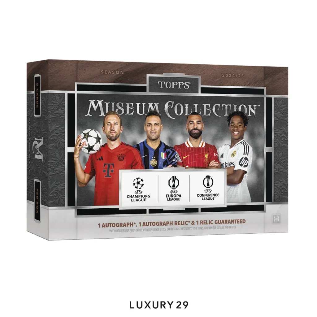 Topps 2024-25 Topps Museum Collection UCC - Hobby Box(Small, Brown)
