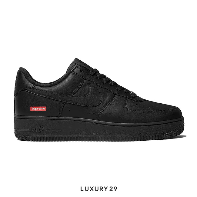 Nike Air Force 1 Low Supreme Black (M)