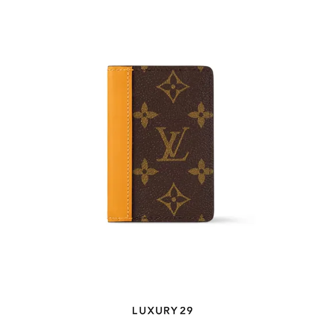 Louis Vuitton LV Pocket Organizer Safran Yellow