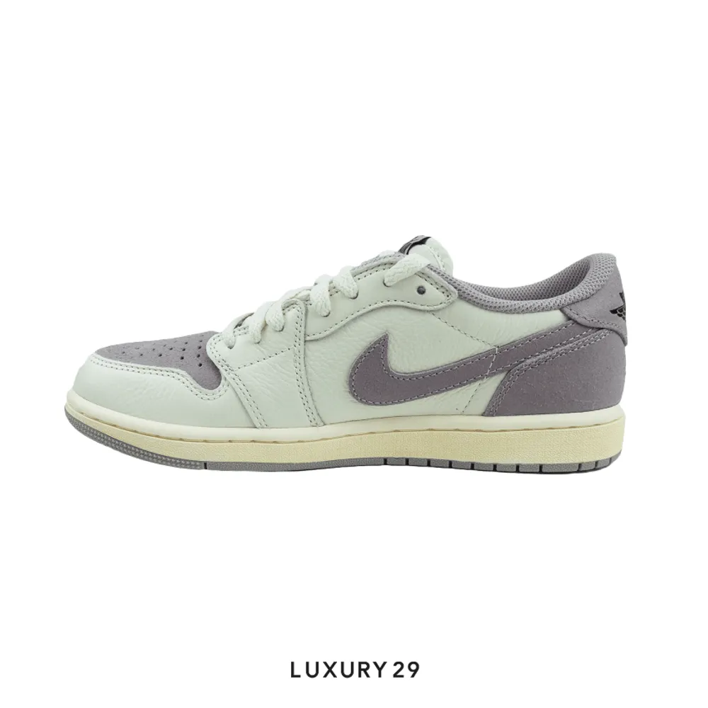 Nike Jordan 1 Retro Low OG Atmosphere Grey(40, Grey)