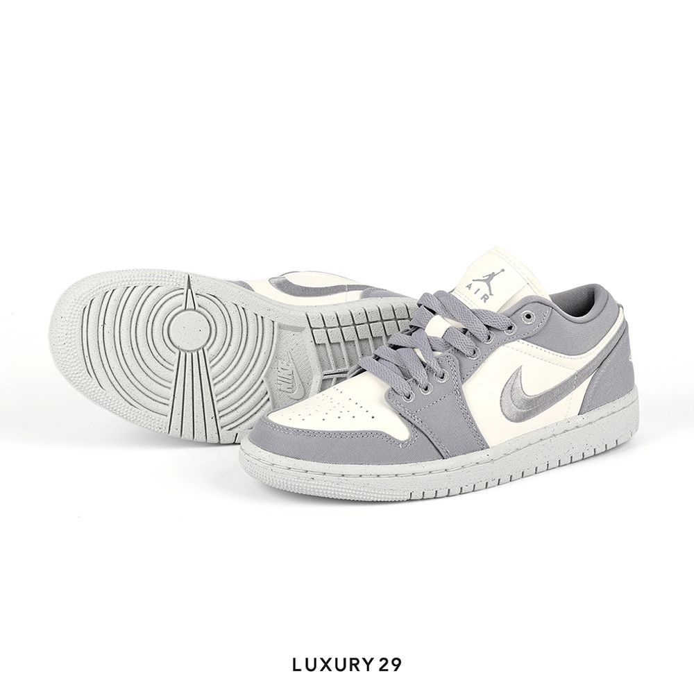 Nike Jordan 1 Low SE Light Steel Grey (Women's)(W)(40, Grey)