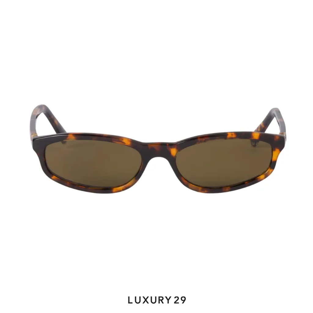Miu Miu Regard sunglasses Loden Green Lenses(Free Size, Brown)