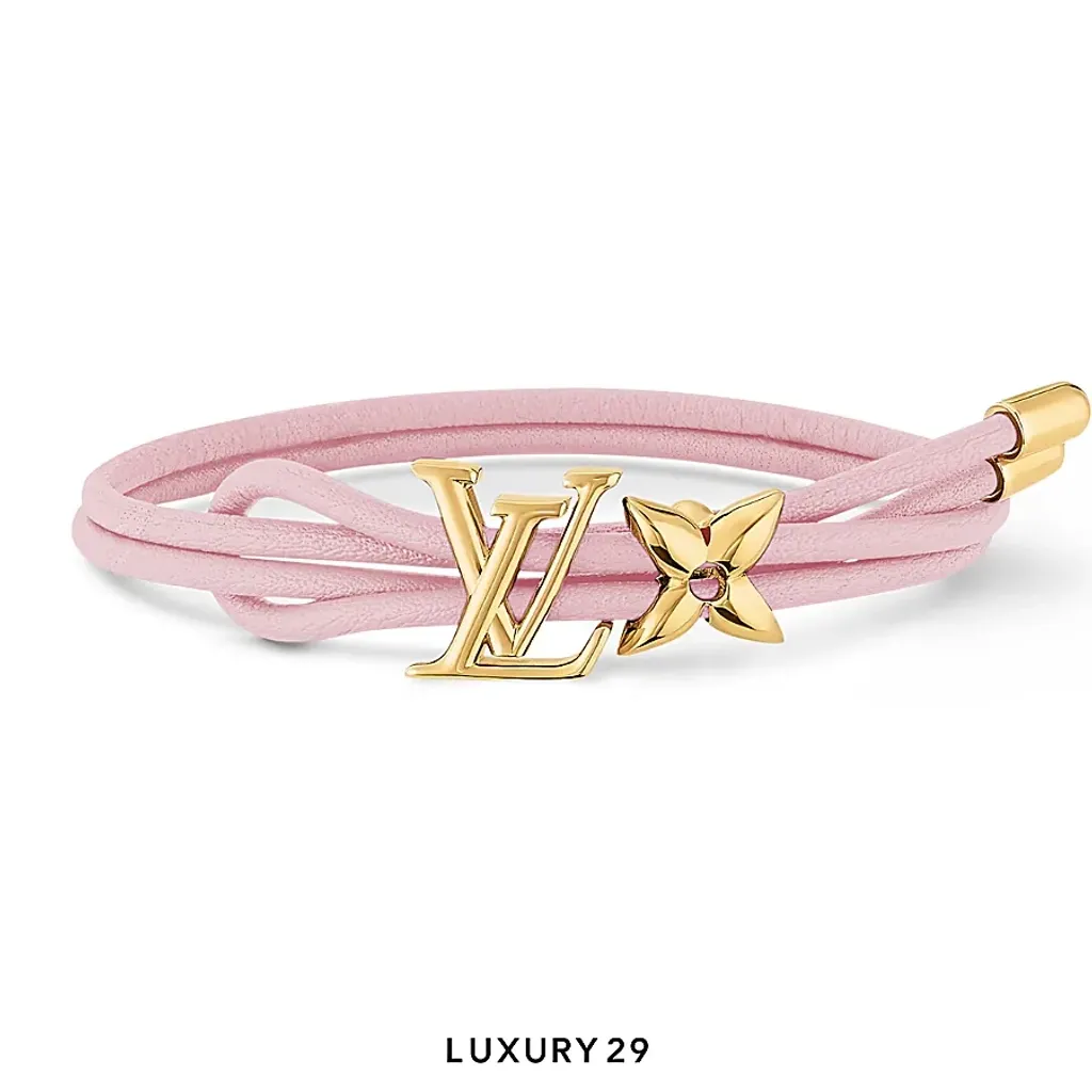 Louis Vuitton LV Bloom Bracelet Rose(Free Size, Pink)