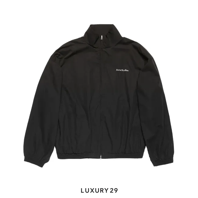 Acne studios Washed logo jacket Black