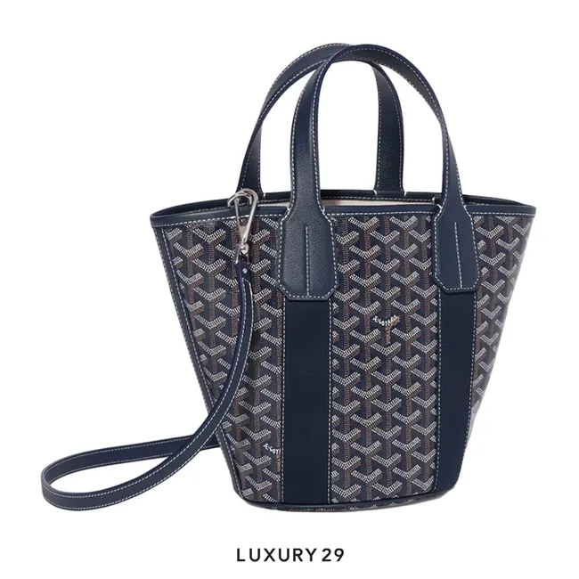 Goyard Belharra PM Bag Navy Blue