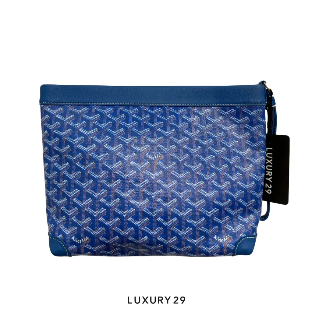 Goyard Conti Pouch Sky Blue(Small, Blue)