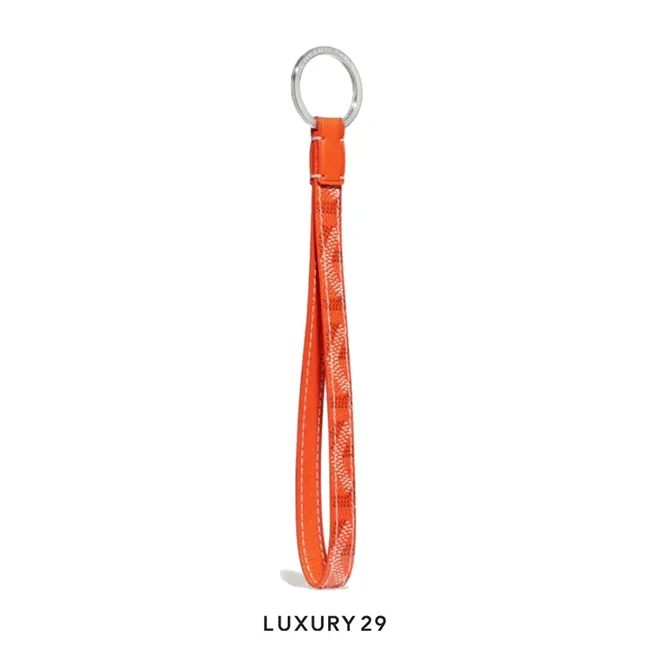 Goyard Sesame Key Ring Orange