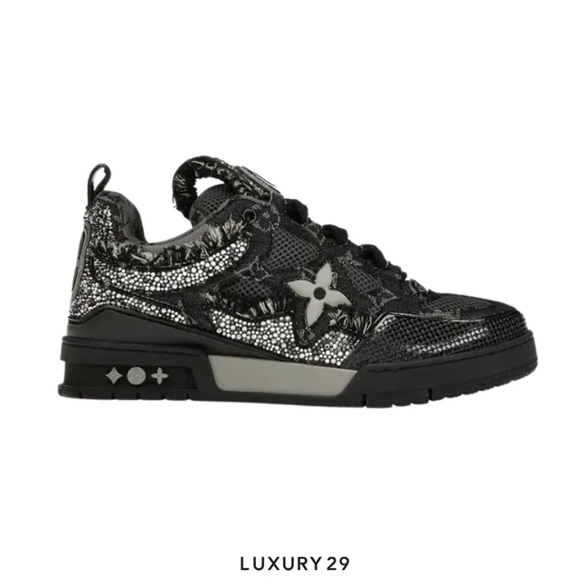 Louis Vuitton LV Skate Sneaker Denim Noir (M)