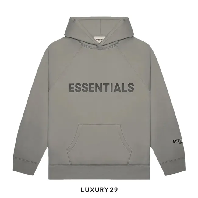Essentials Fear of God Essentials Hoodie Cement  (FW20)