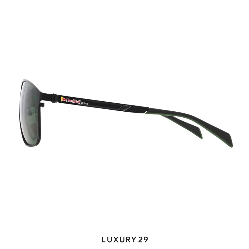 Red Bull Spect Sunglasses REDMS107-02P AERO SPIN Concept mono green(Free Size, Green)