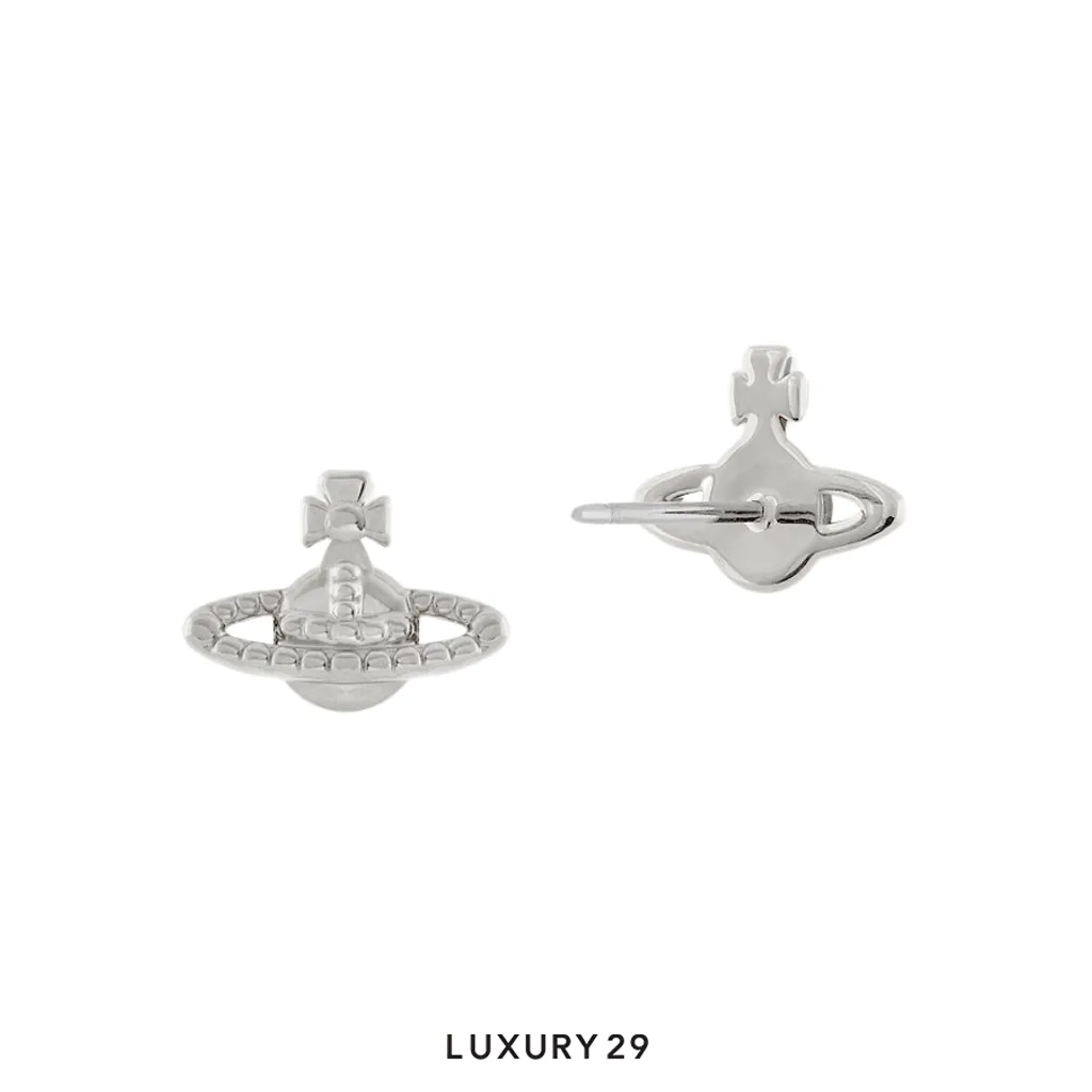 Vivienne westwood Farah Earrings Platinum(Free Size, Silver)