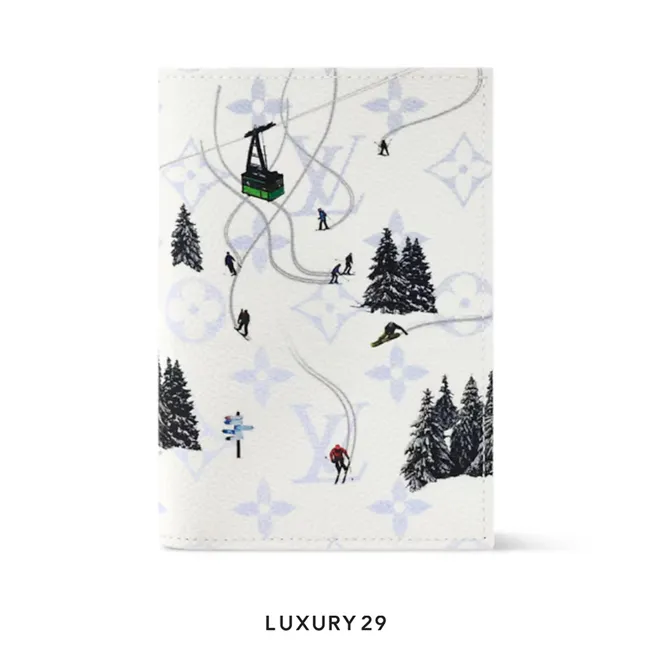 Louis Vuitton LV Passport Cover Exclusive Online Pre-launch White