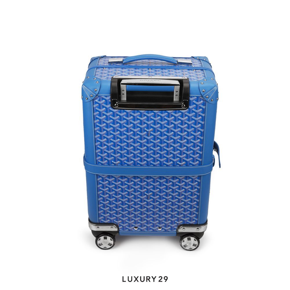 Goyard Bourget PM Trolley Case Sky Blue(Small, Blue)