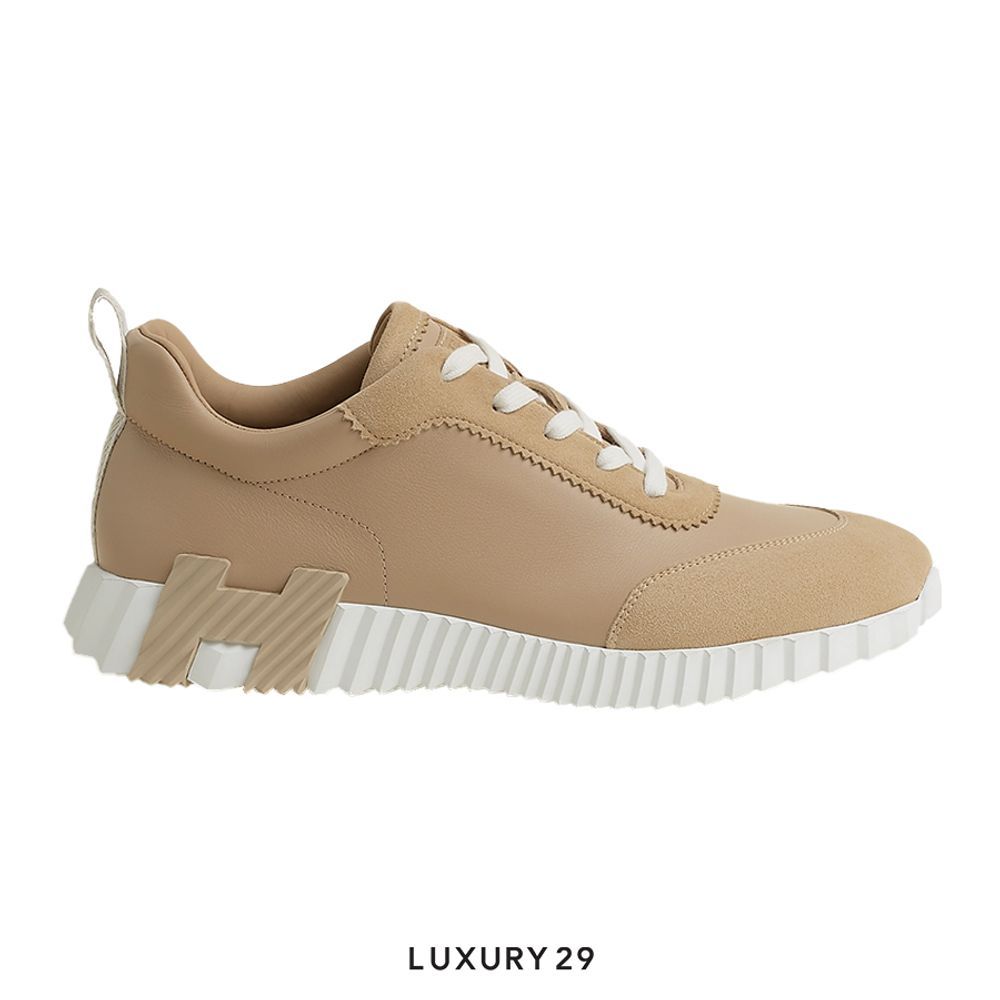Hermes Bouncing Sneaker Beige Lin(M)(42, Neutrals)