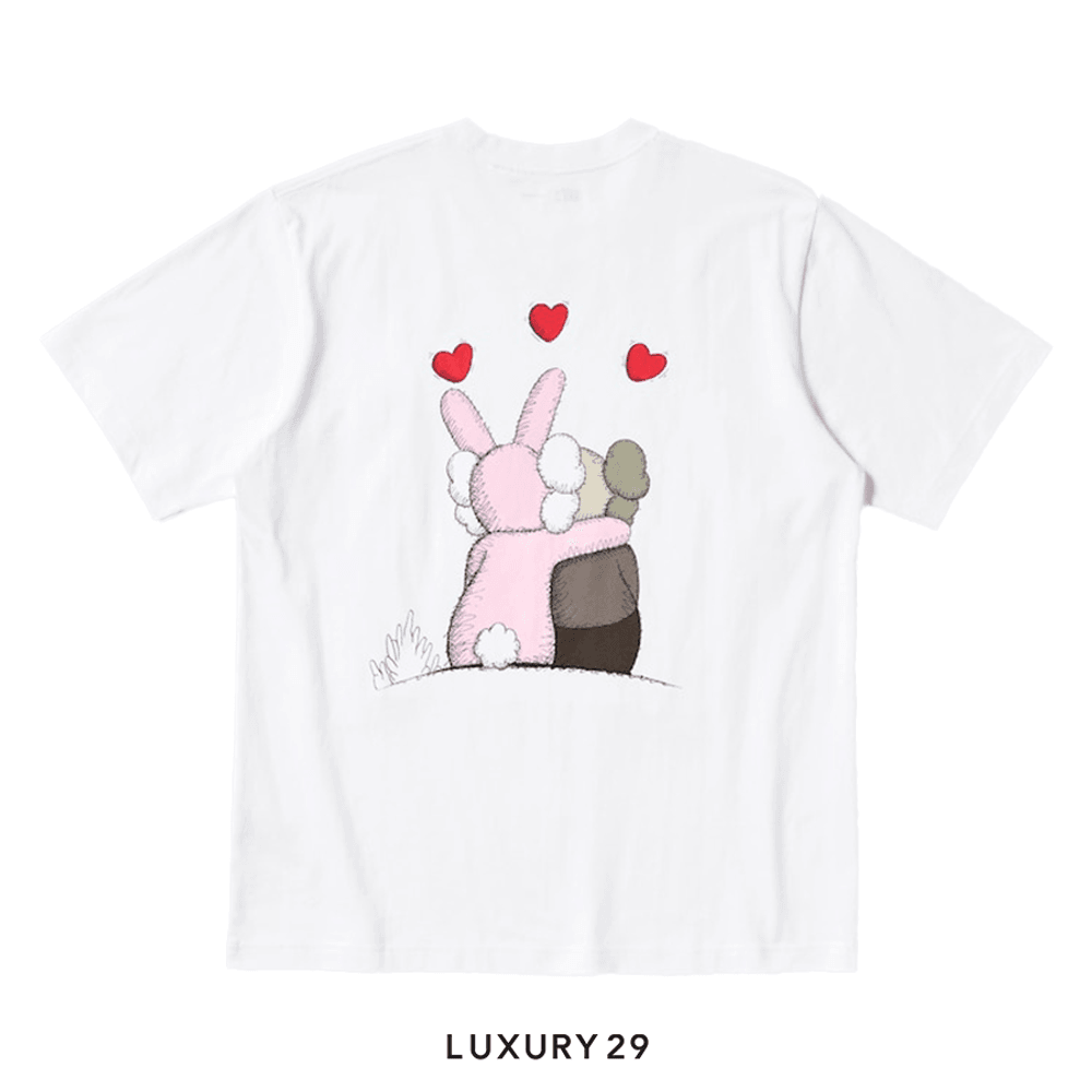 Uniqlo KAWS + Warhol UT (Short Sleeve Graphic T-Shirt) White(S, White)