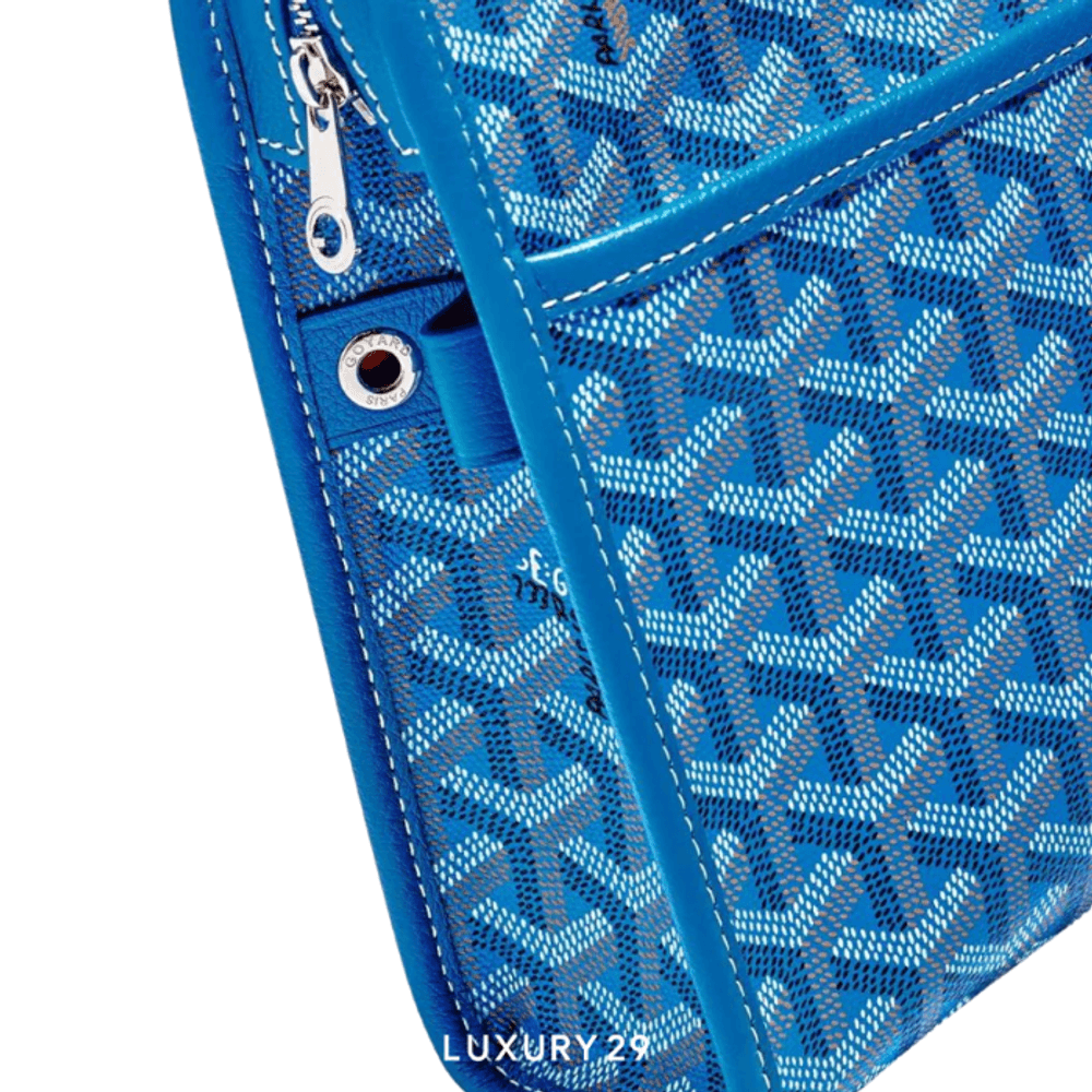 Goyard Jouvence MM Toiletry Bag Sky Blue(Medium, Blue)