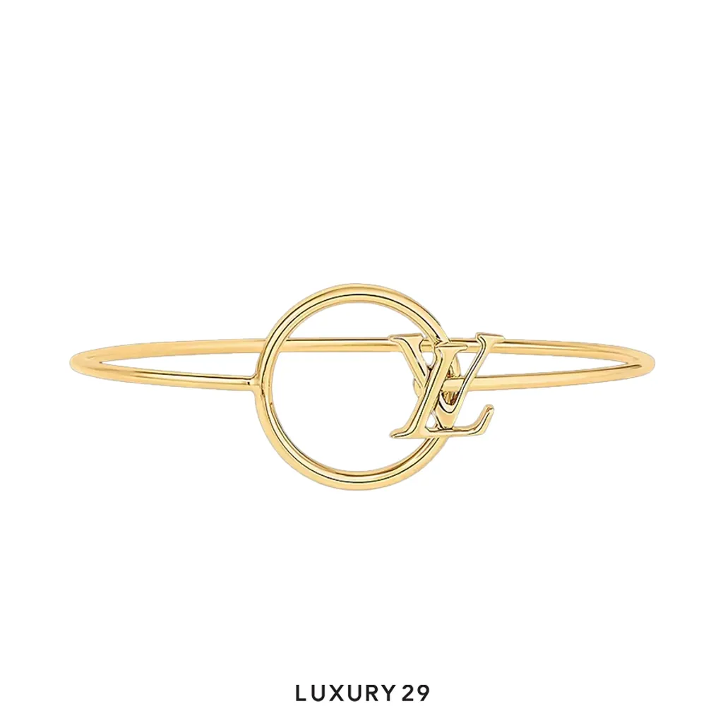 Louis Vuitton LV Eclipse Bracelet Gold(Small, Gold)