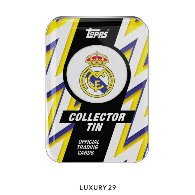 topps Real madrid team set 2025-26 Collector tin