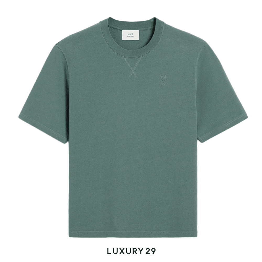 AMI DE COEUR T-SHIRT ANTIQUE CLAY(M, Green)