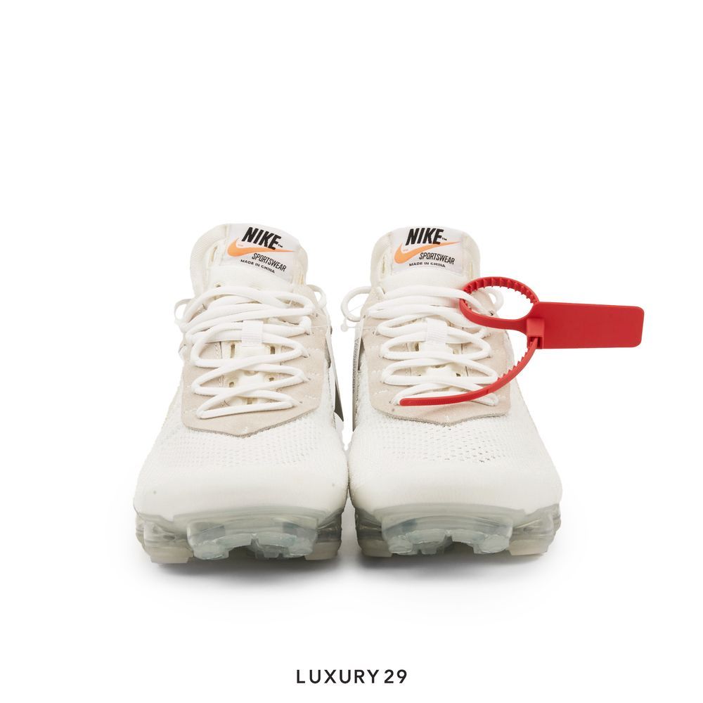 Nike Air VaporMax Off-White (2018)(M)(45, White)