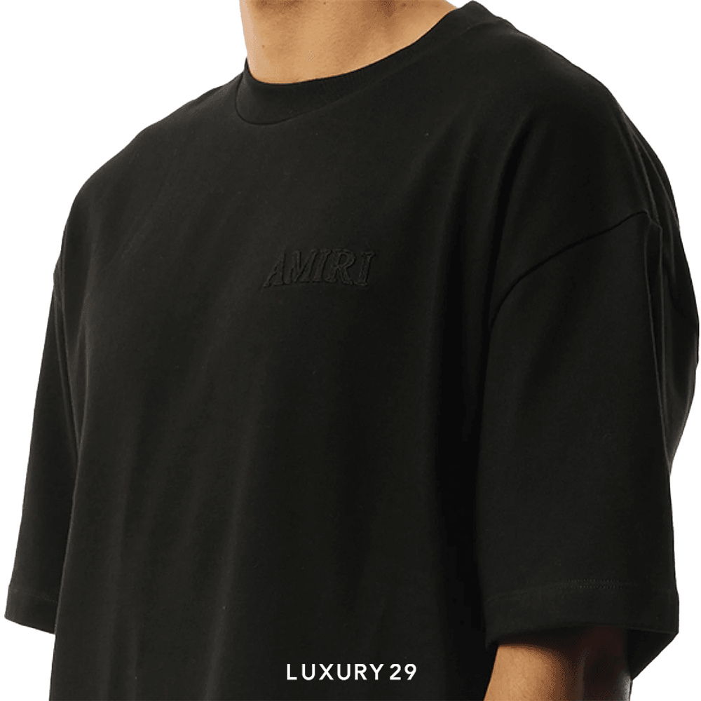 AMIRI OVERSIZED TEE BLACK(L, Black)