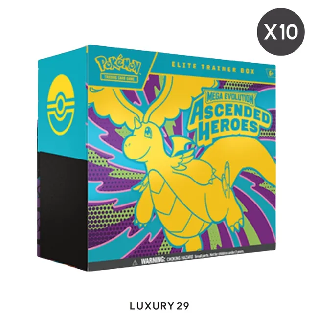 Pokemon TCG: Mega Evolution "Ascended Heroes" Elite Trainer Box  (EN)