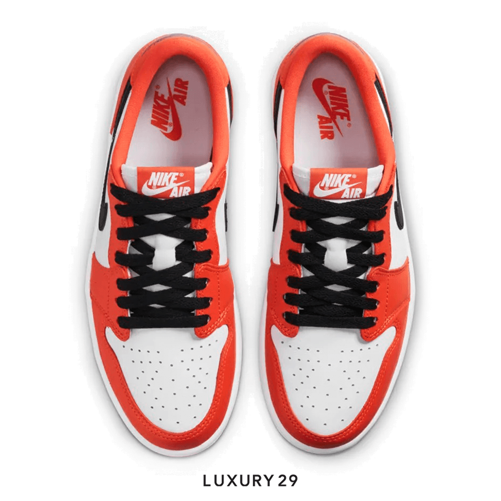 Nike Jordan 1 Low OG Starfish (Women's)(W)(36.5, Orange)