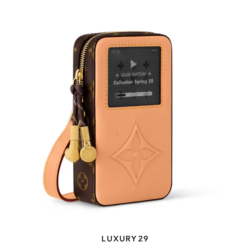 Louis Vuitton LV Music Player Wearable Wallet Brown(Small, Brown)