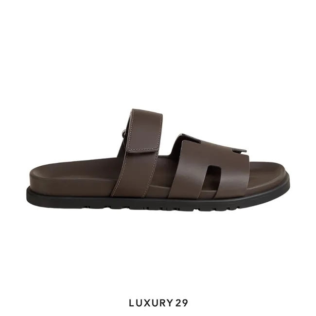 Hermes Sandle homme Crypre Veau Ecorce