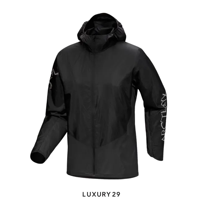 Arcteryx Norvan Windshell Hoody M Black/Graphite Black