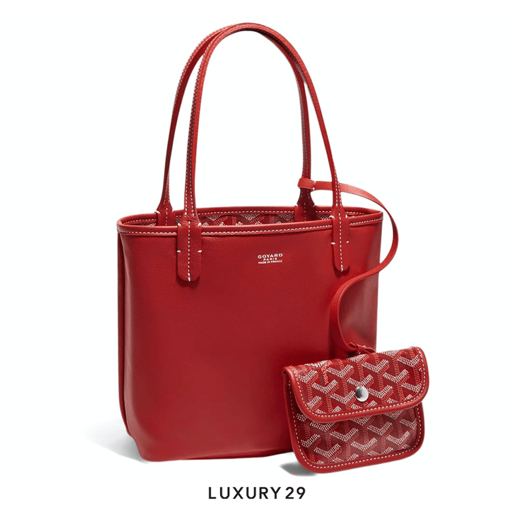 Goyard Anjou Mini Bag Red(Mini, Red)
