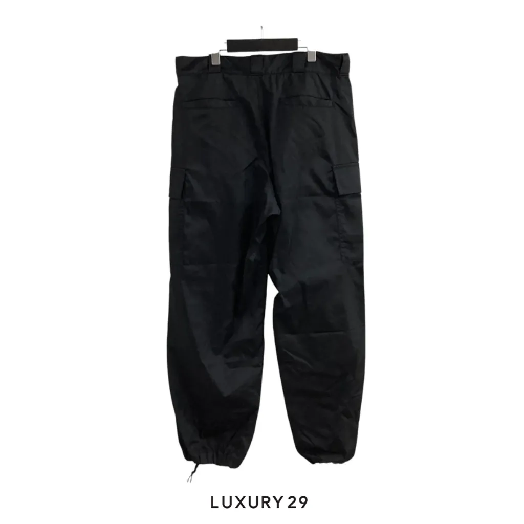 Prada Re-Nylon Gabardine pants(5XL, Black)