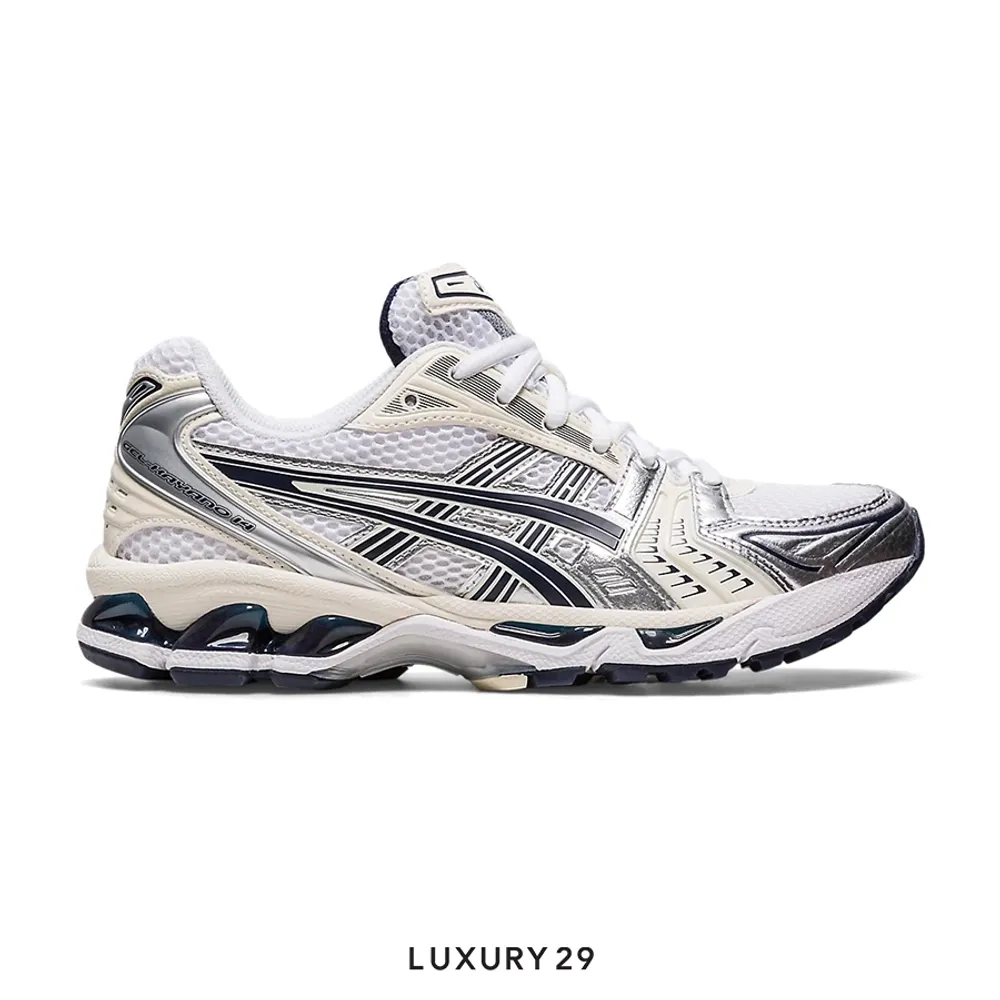 ASICS Gel-Kayano 14 White/Midnight(M)(44.5, White)