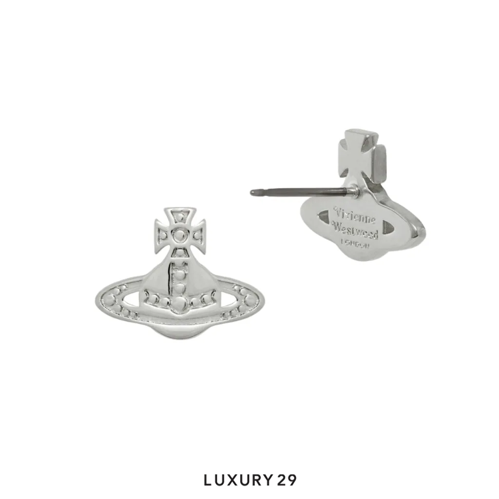Vivienne Westwood Marinetta Earrings SS26 SI U Silver(Free Size, Silver)