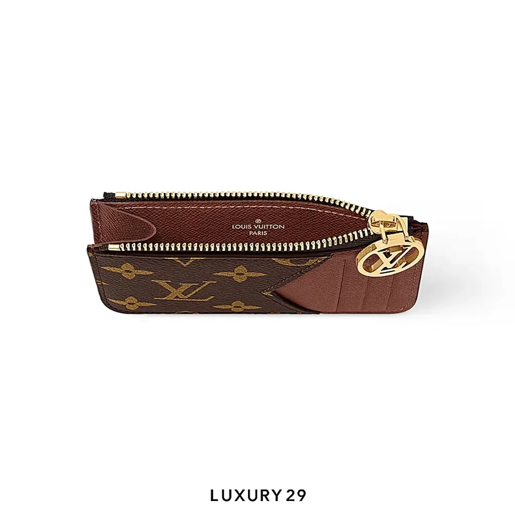 Louis Vuitton LV Romy Card Wallet Armagnac Brown(Small, Brown)