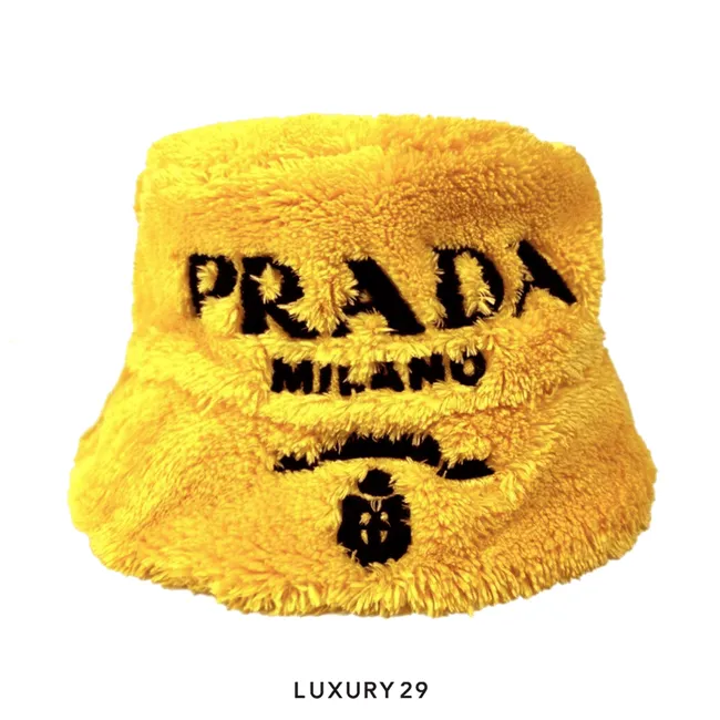 PRADA Terrycloth bucket hat