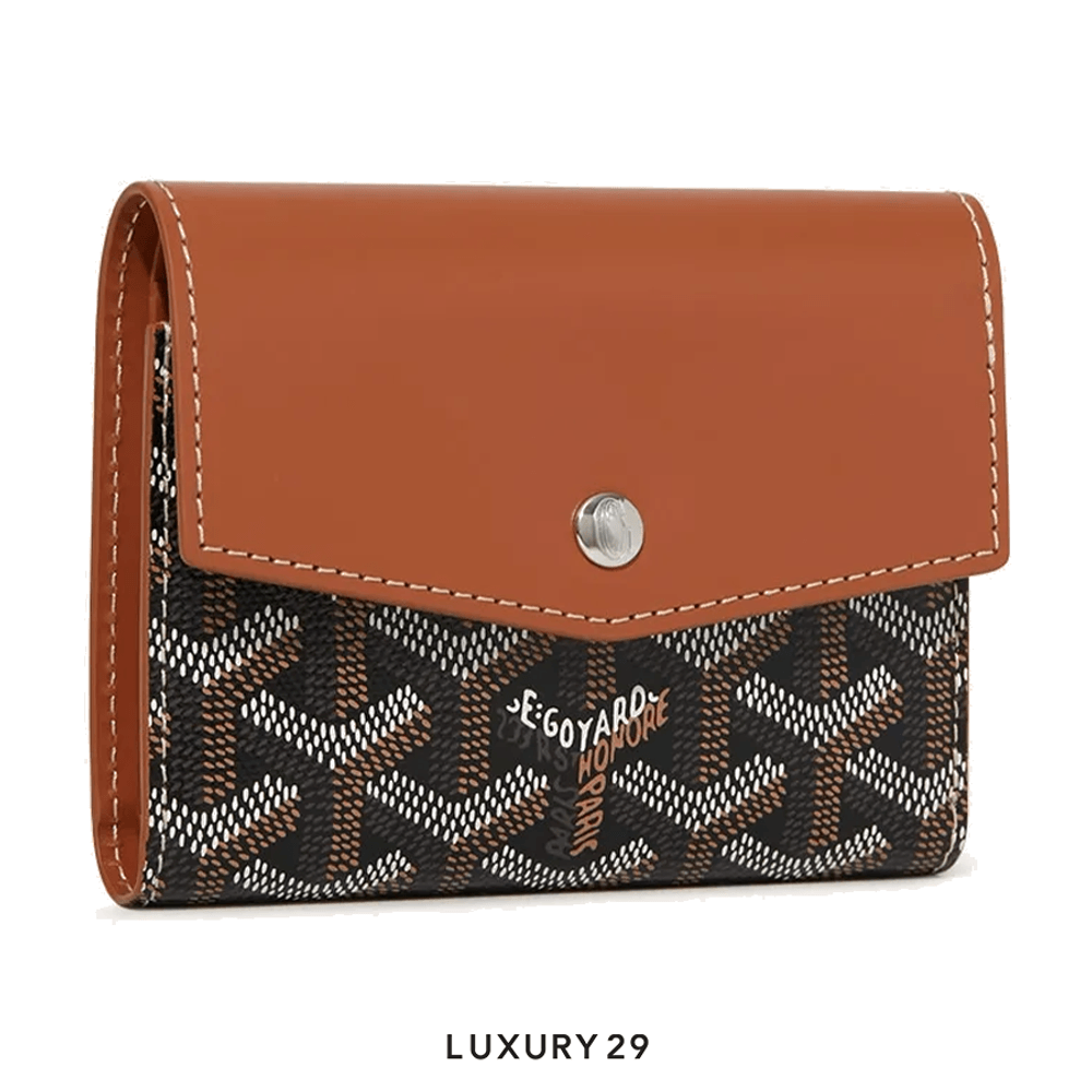 折りたたみ財布 [GOYARD] Saint Gabriel Black Wallet GOYARD Saint-gabriel Wallet