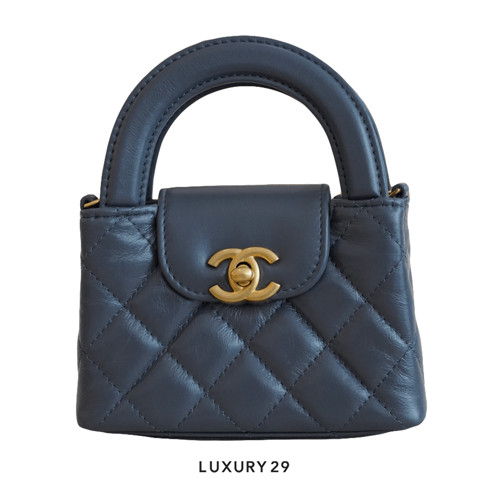 Chanel shiny aged calfskin best sale
