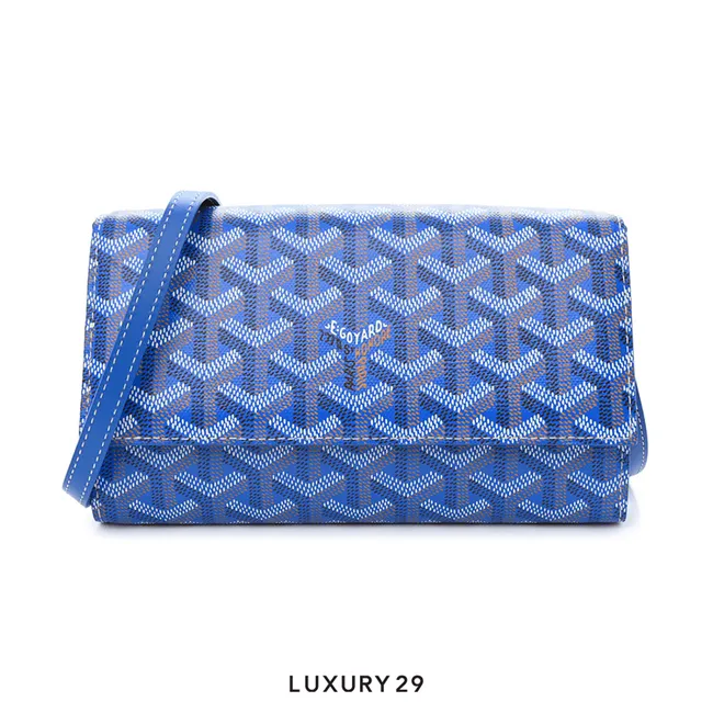 Goyard Varenne Continental Wallet Sky Blue