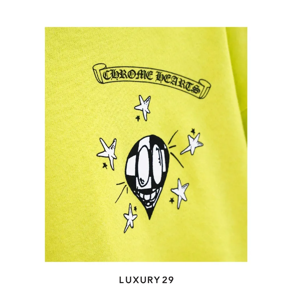 Chrome Hearts Matty Boy Link Thermal Zip Up Hoodie Green(2XL, Green)