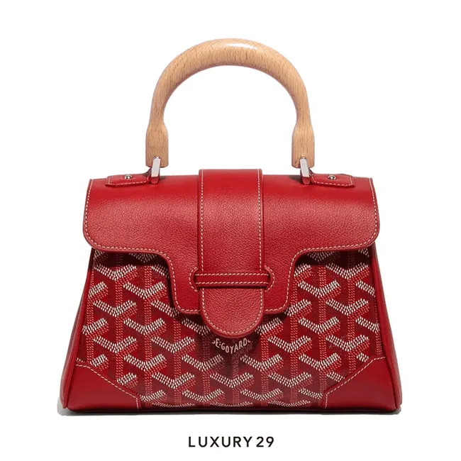 Goyard Saigon Souple Mini Bag Red
