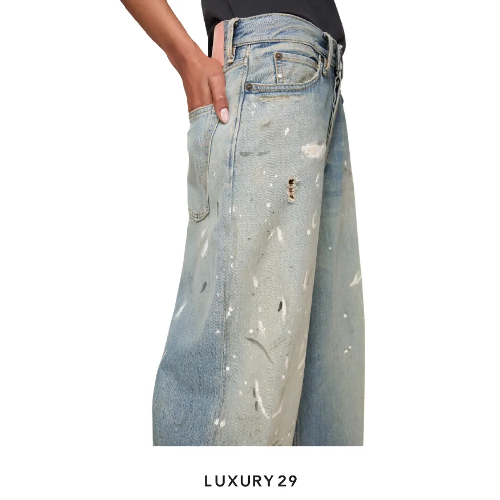 Acne Studios Loose fit jeans - 1981 light blue(XXS/XXS, Blue)