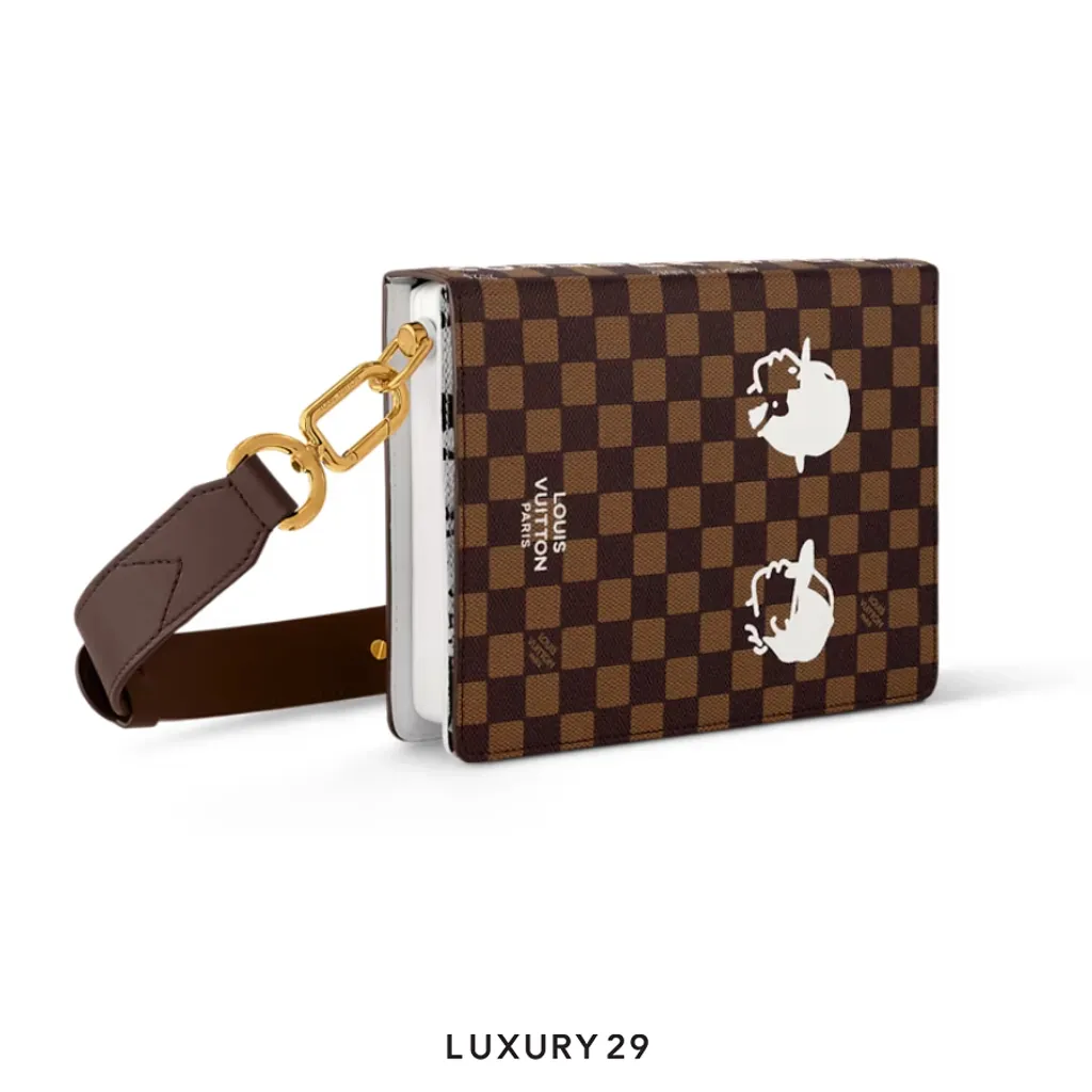 Louis Vuitton LV Book Messenger Bag Brown(Small, Brown)